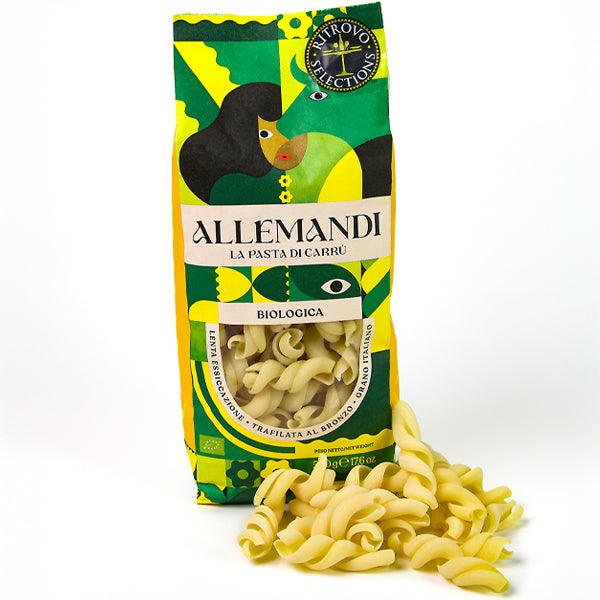 Allemandi Organic Trecce Pasta, Durum Wheat
