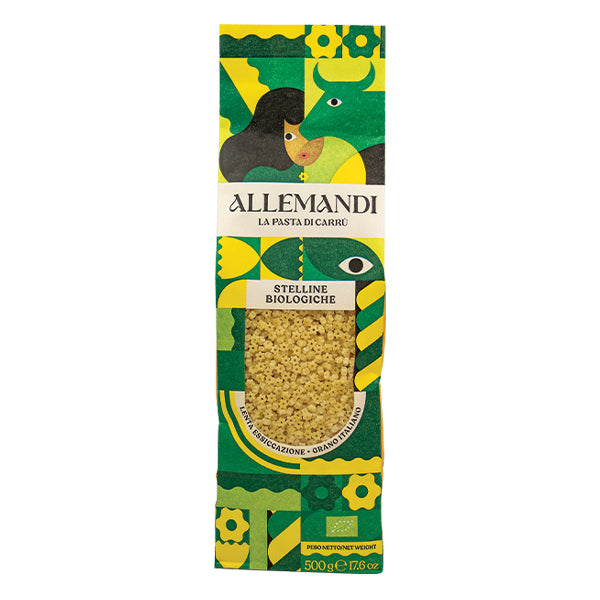 Allemandi Organic Steline Pasta, Durum Wheat