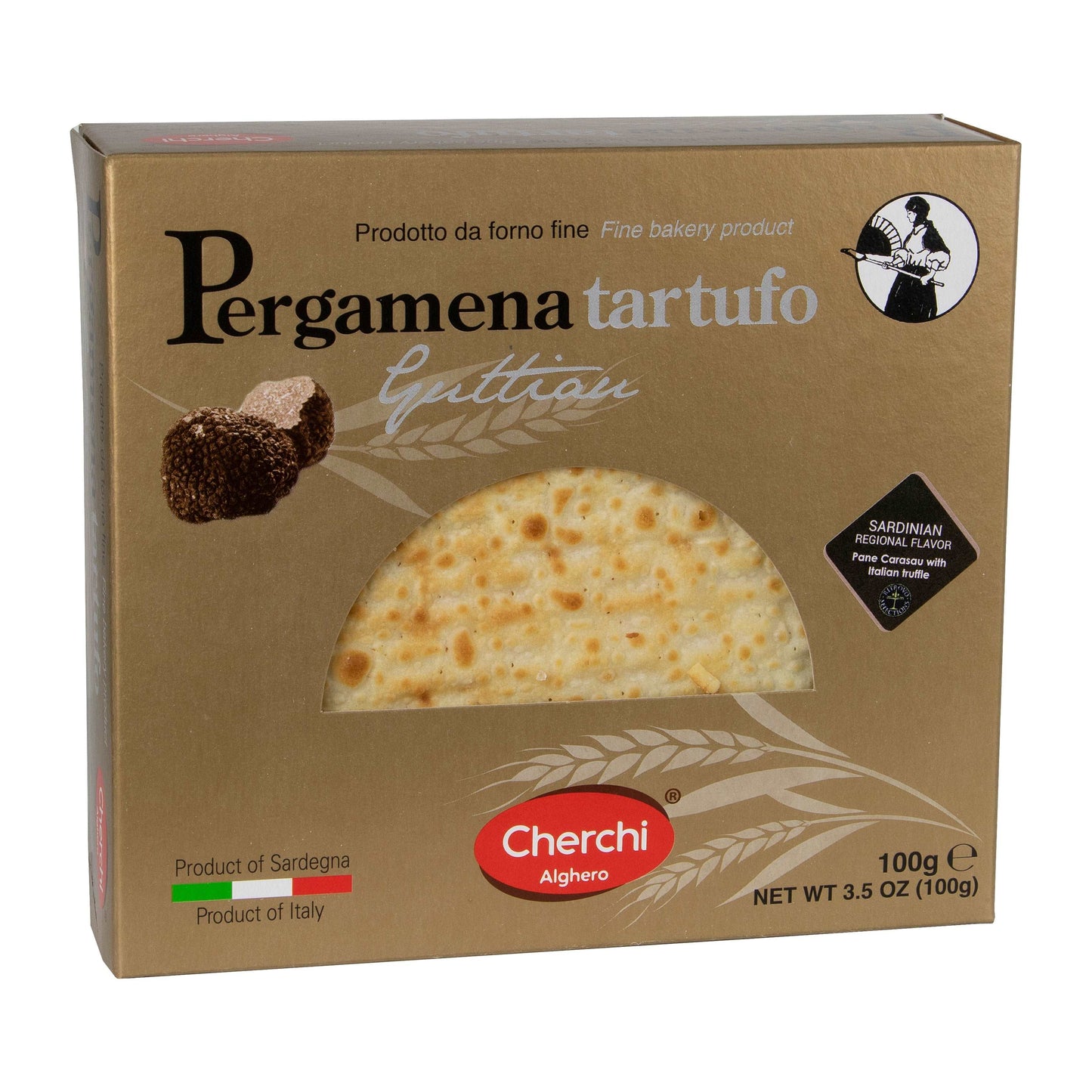 Cherchi Sardinian Pane Carasau Flatbread with Truffle