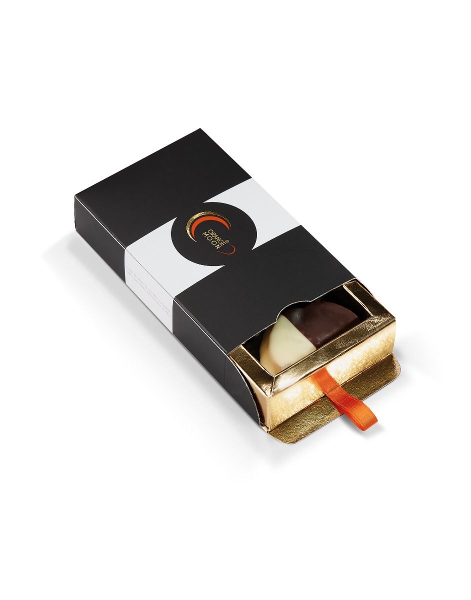 Orange Moon Dark and White Chocolate Orange Slices
