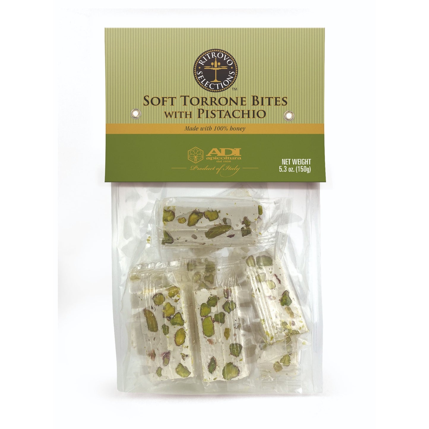 ADI Apicoltura Mini Torrone with Pistachios