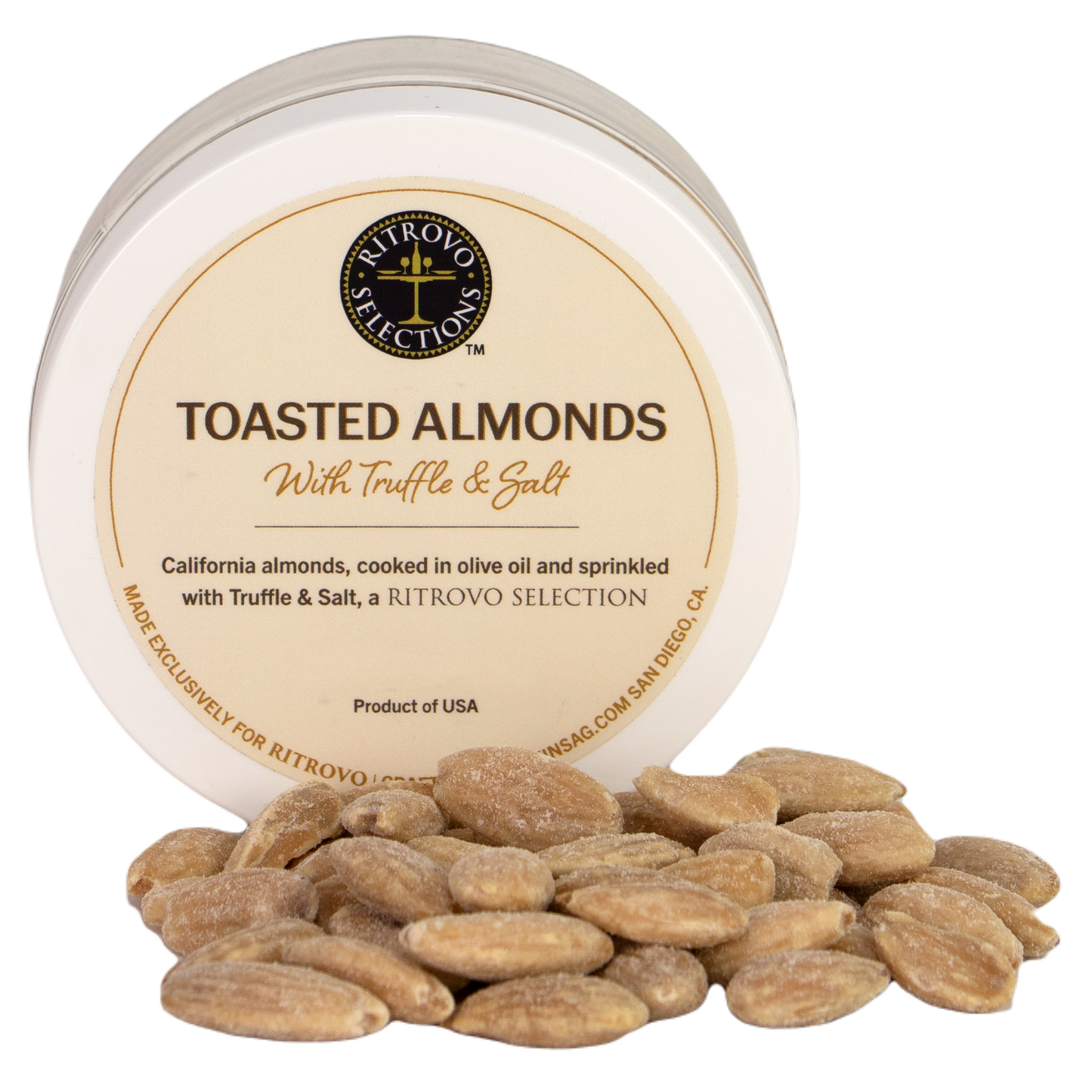 Hopkins AG Truffle & Salt Toasted Almonds - Bulk