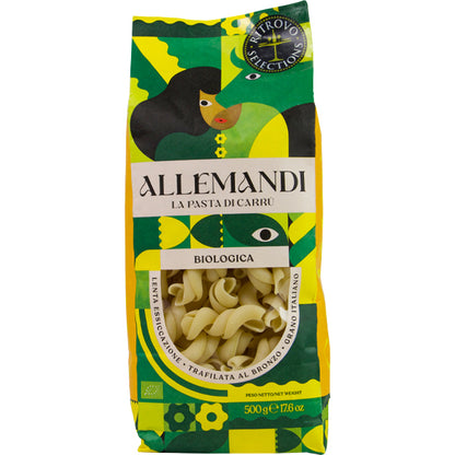 Allemandi Organic Trecce Pasta, Durum Wheat