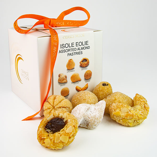 Orange Moon Isole Eolie Mixed Flourless Almond Cookies