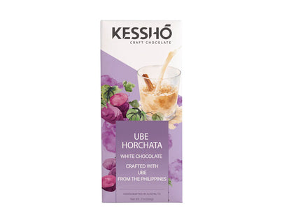 KESSHŌ Ube Horchata White Chocolate Bar