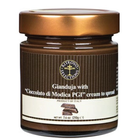 Stramondo Organic Chocolate Hazelnut Gianduja Spread