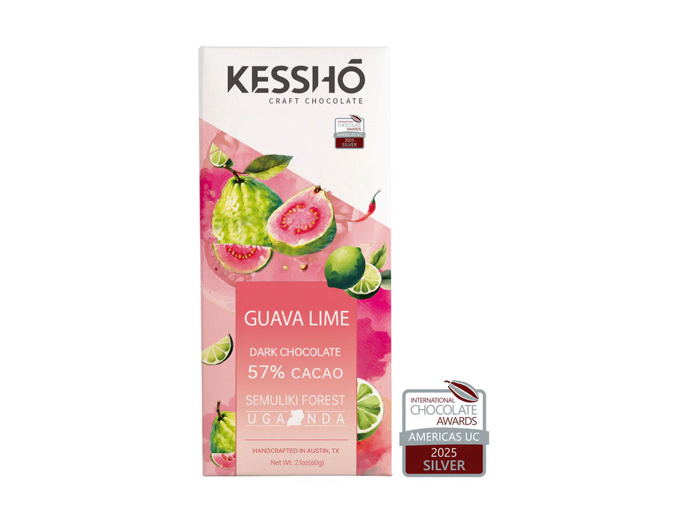 KESSHŌ Guava Lime Dark Chocolate Bar