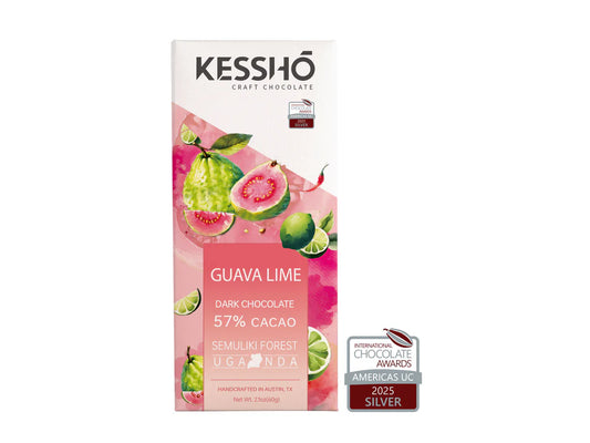 KESSHŌ Guava Lime Dark Chocolate Bar