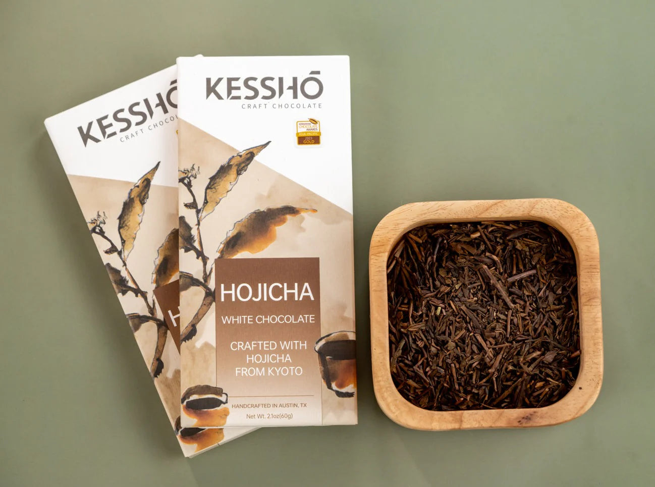 KESSHŌ Hojicha Chocolate Bar