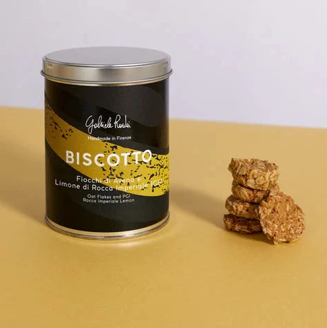 Gabriele Rocchi Oatmeal Cookies with IGP Procida Lemon