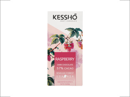 KESSHŌ Raspberry Dark Chocolate Bar