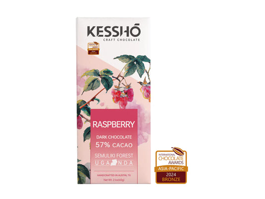 KESSHŌ Raspberry Dark Chocolate Bar