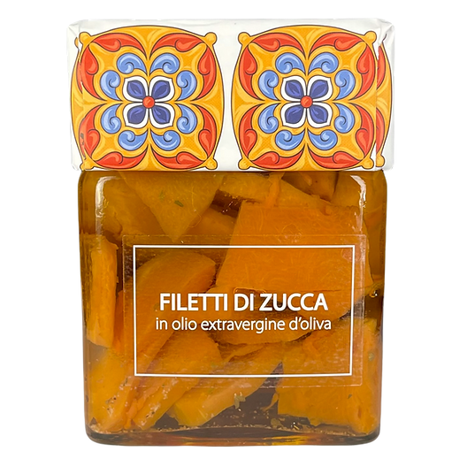 Tenuta Sant'Ilario Pumpkin Slices in Olive Oil with Ceramic Lid