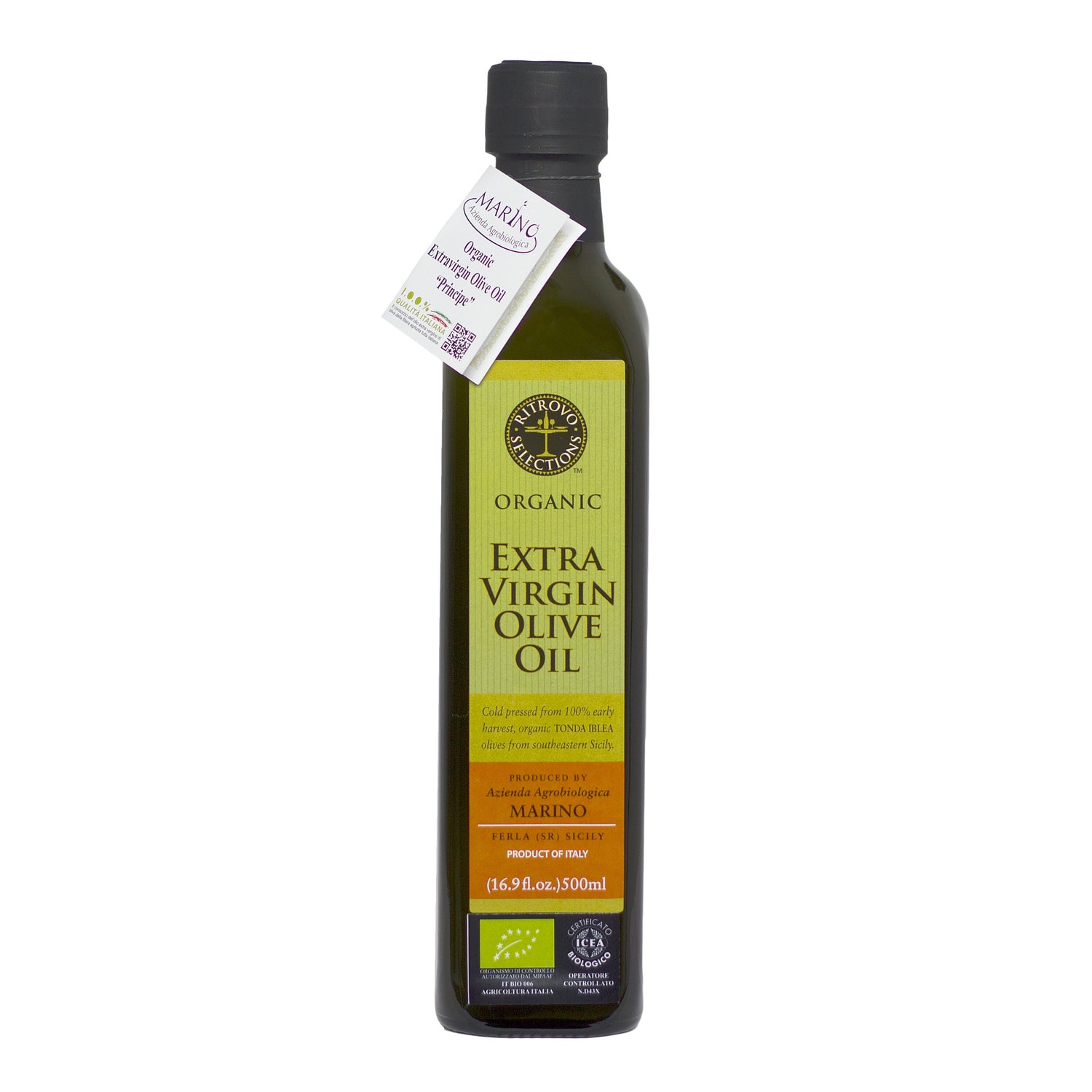 Marino Organic Monte Iblei Sicilian Extra Virgin Olive Oil
