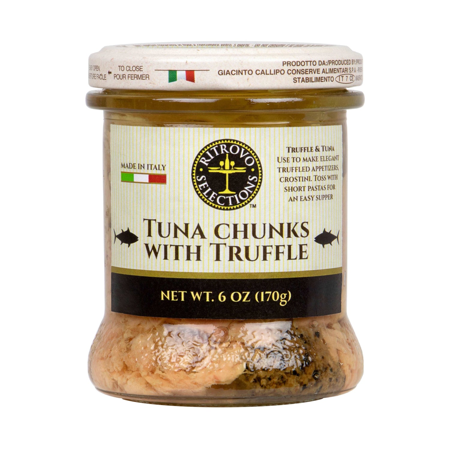 Ritrovo Selections Tuna Chunks with Truffle 