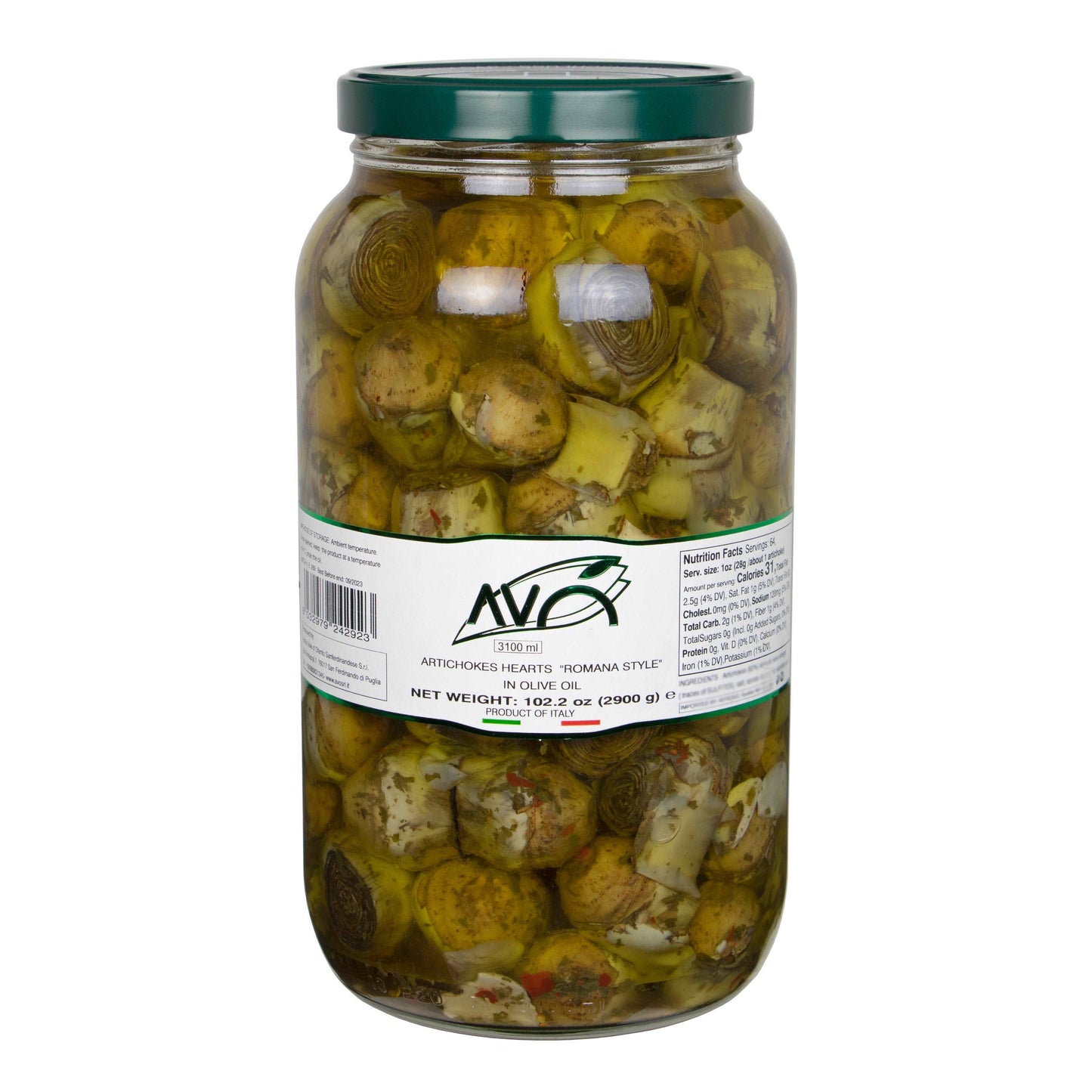 Antica Valle d'Ofanto BULK Romana Style Artichokes in Olive Oil