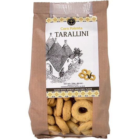 Farinella Polenta Taralli with Corn and Wheat Flour