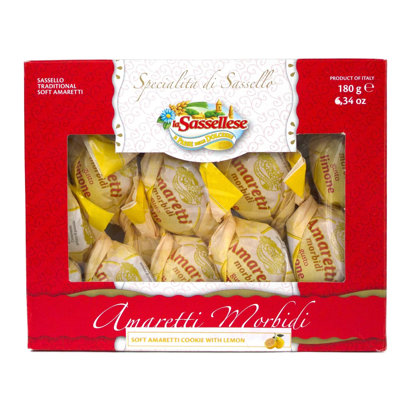 La Sassellese Soft Amaretti with Lemon
