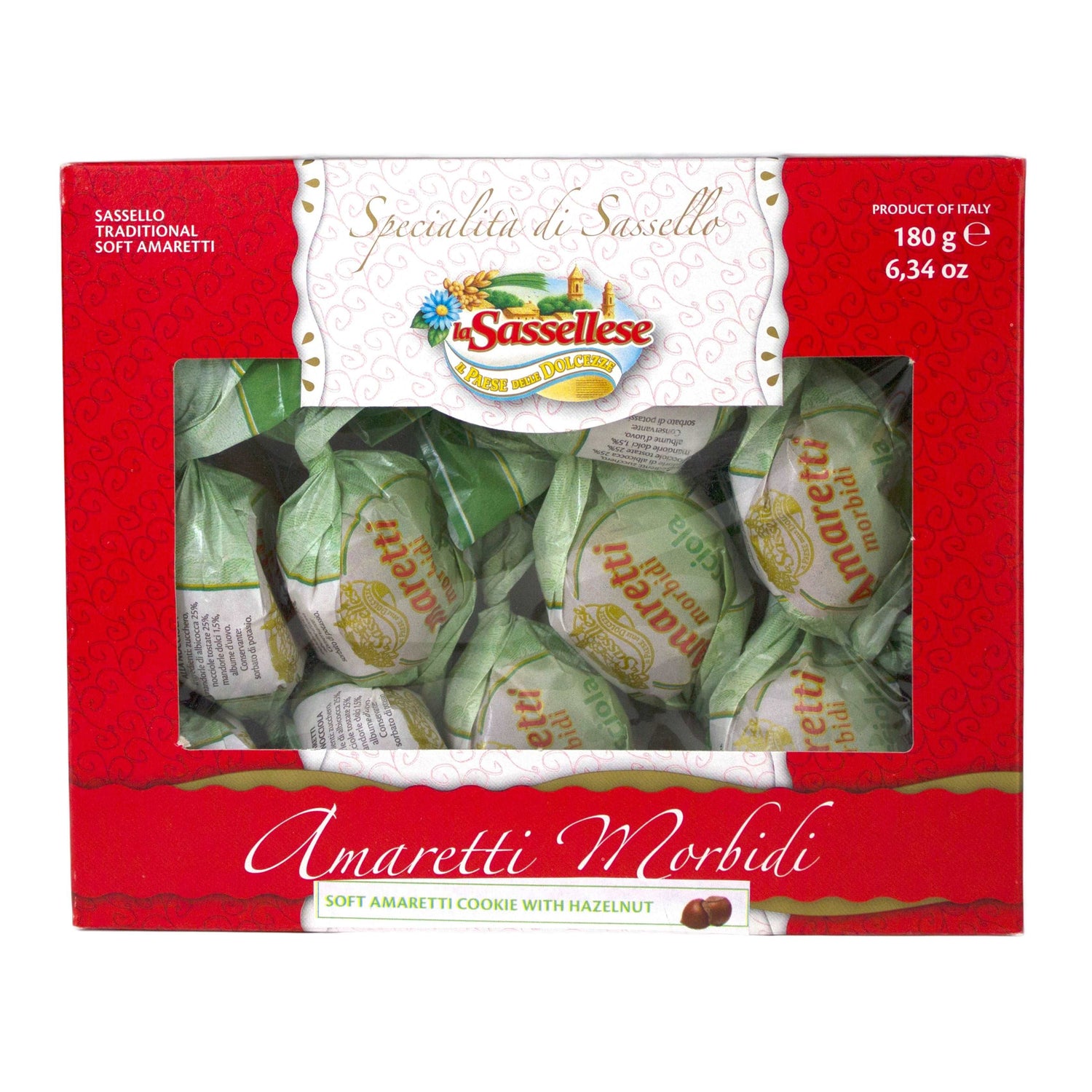 La Sassellese Soft Amaretti with Hazelnuts