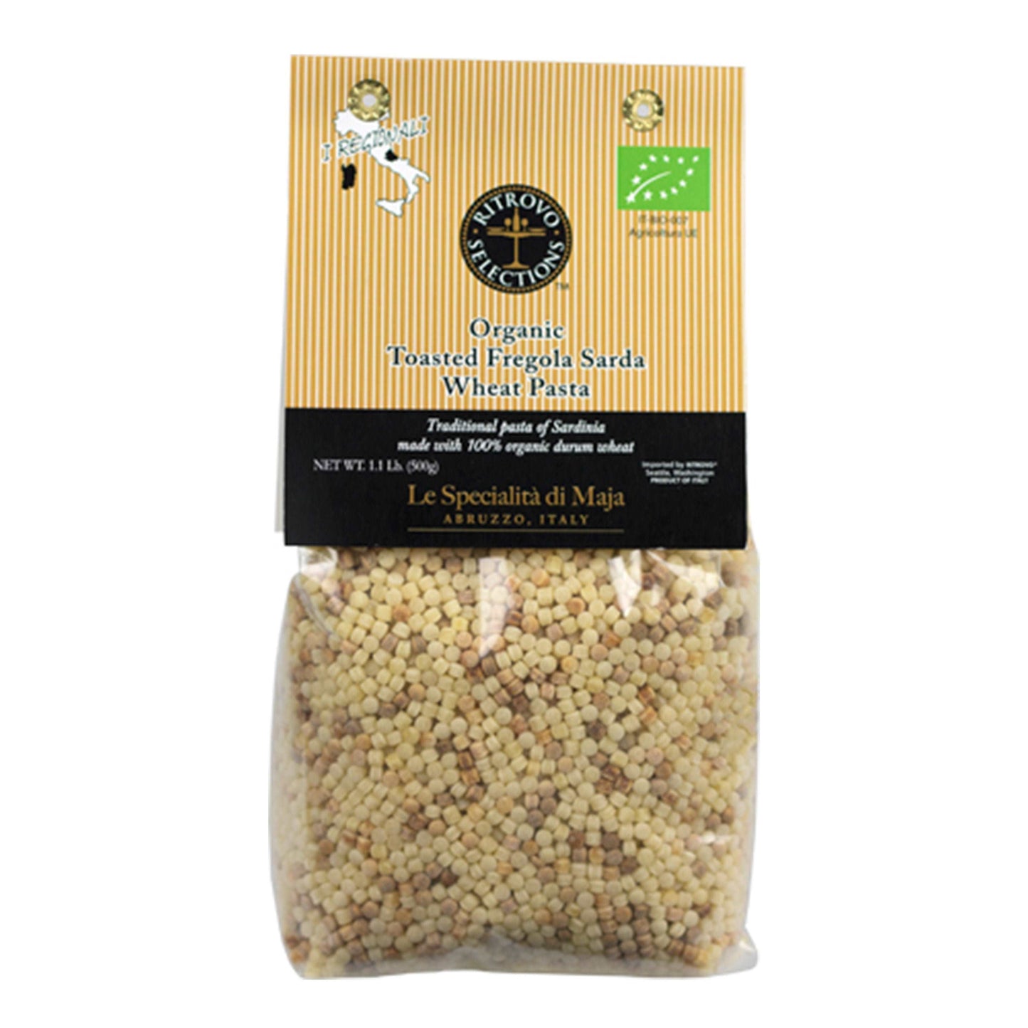 Fior di Maiella Organic Toasted Sardinian Fregola