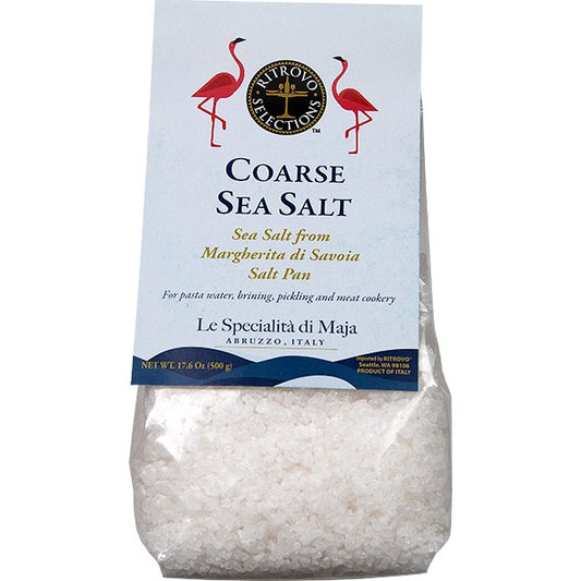 Coarse Sea Salt from Margherita di Savoia, Puglia