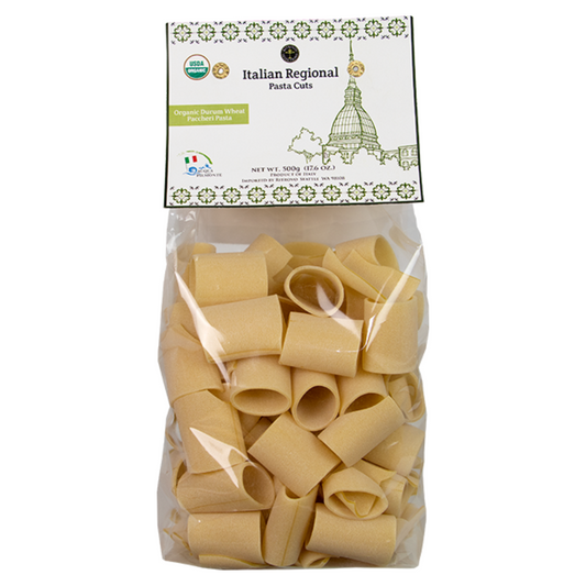 Allemandi Pasta, Organic Paccheri Pasta, Durum Wheat