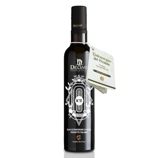 Decimi "No 51" Limited Edition Slow Food Presidio Umbria Moraiolo EVOO