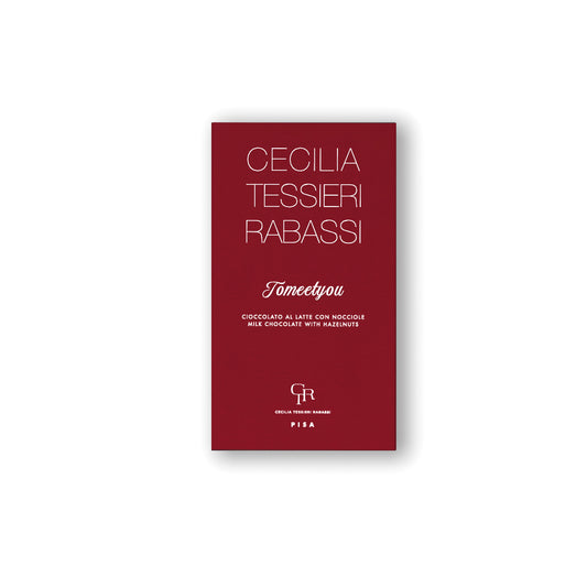 TOMEETYOU Milk Chocolate Bar with Italian Hazelnuts